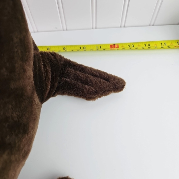 Wild Republic RETIRED Plush Brown Seal Realistic Stuffed Animal Zoo Ocean 14 in - Picture 12 of 12